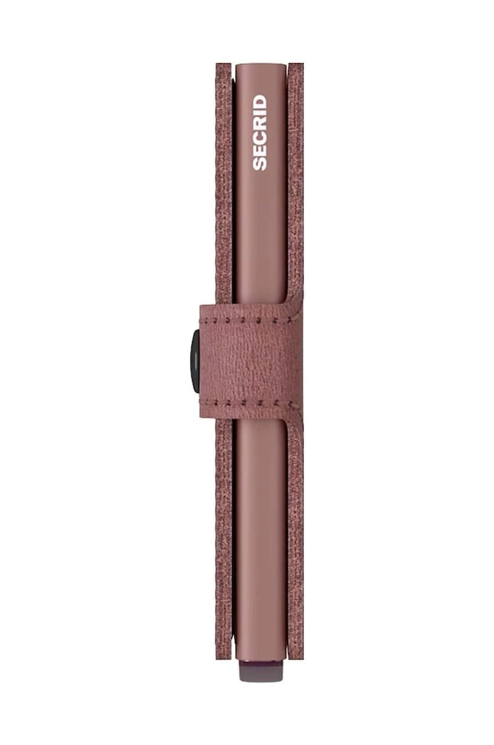 Кожен портфейл Secrid Vintage Mauve