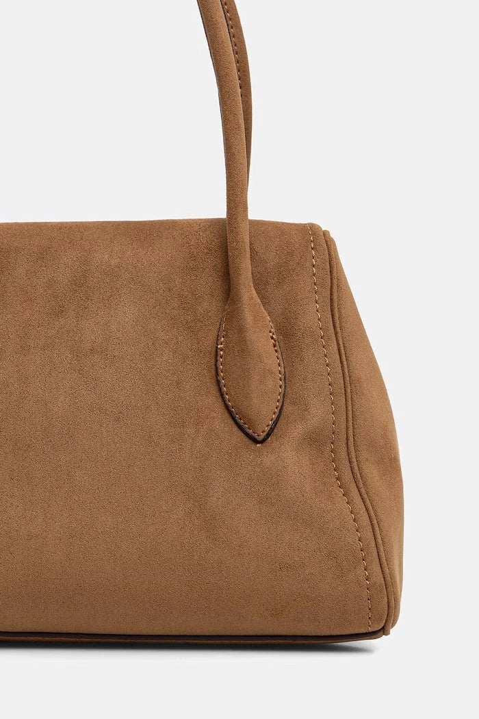 DKNY kadın süet görünümlü çanta AMELIE