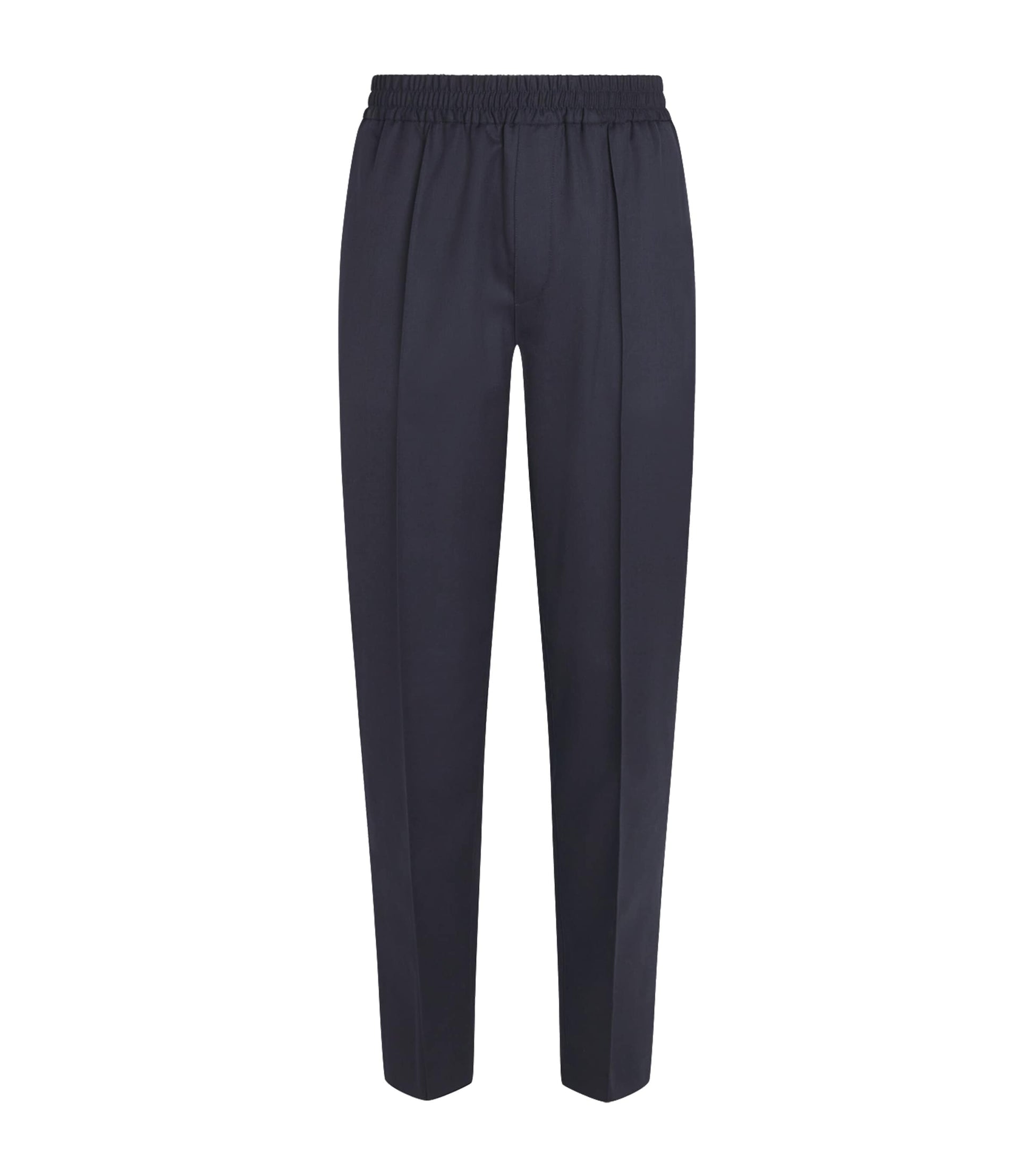 Wool Tapered Trousers