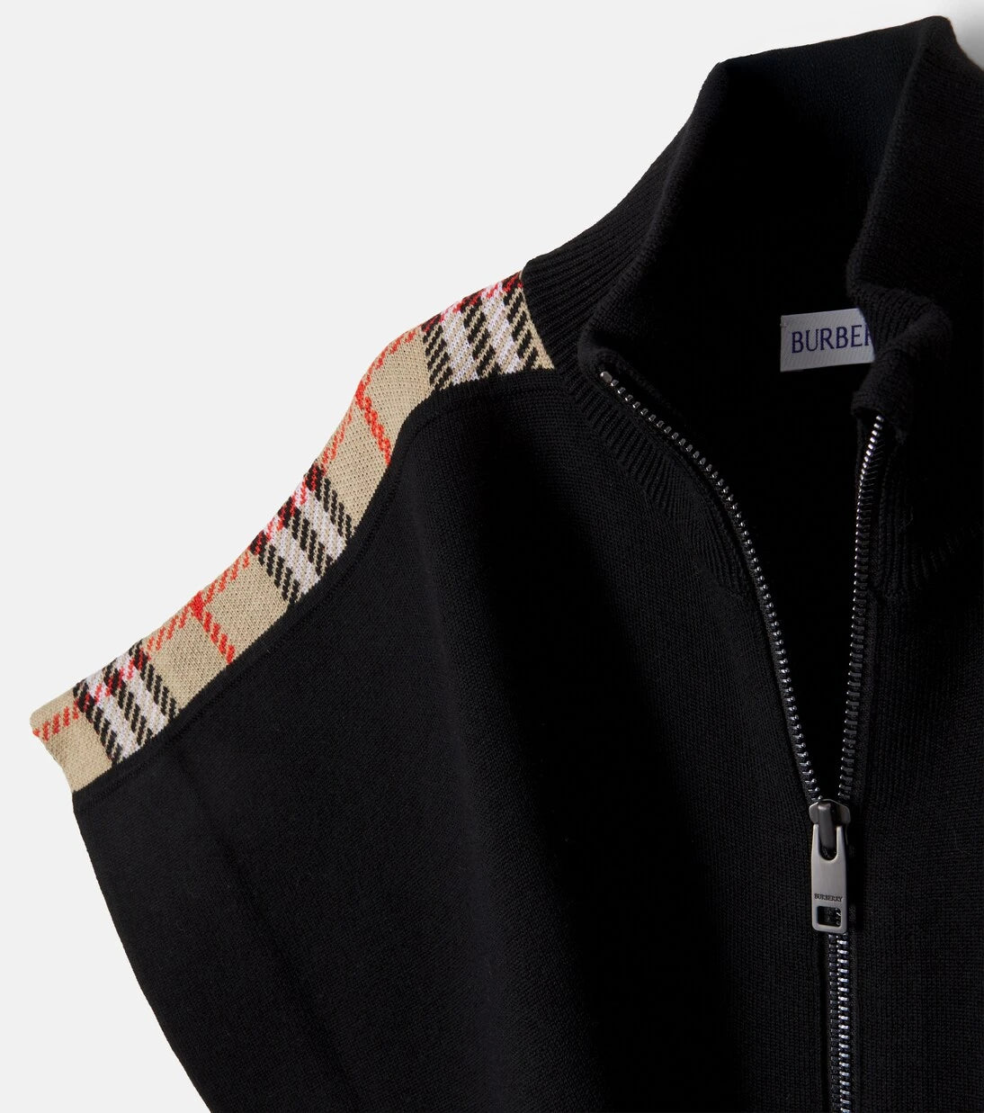 Burberry Kids - Wool-blend cape