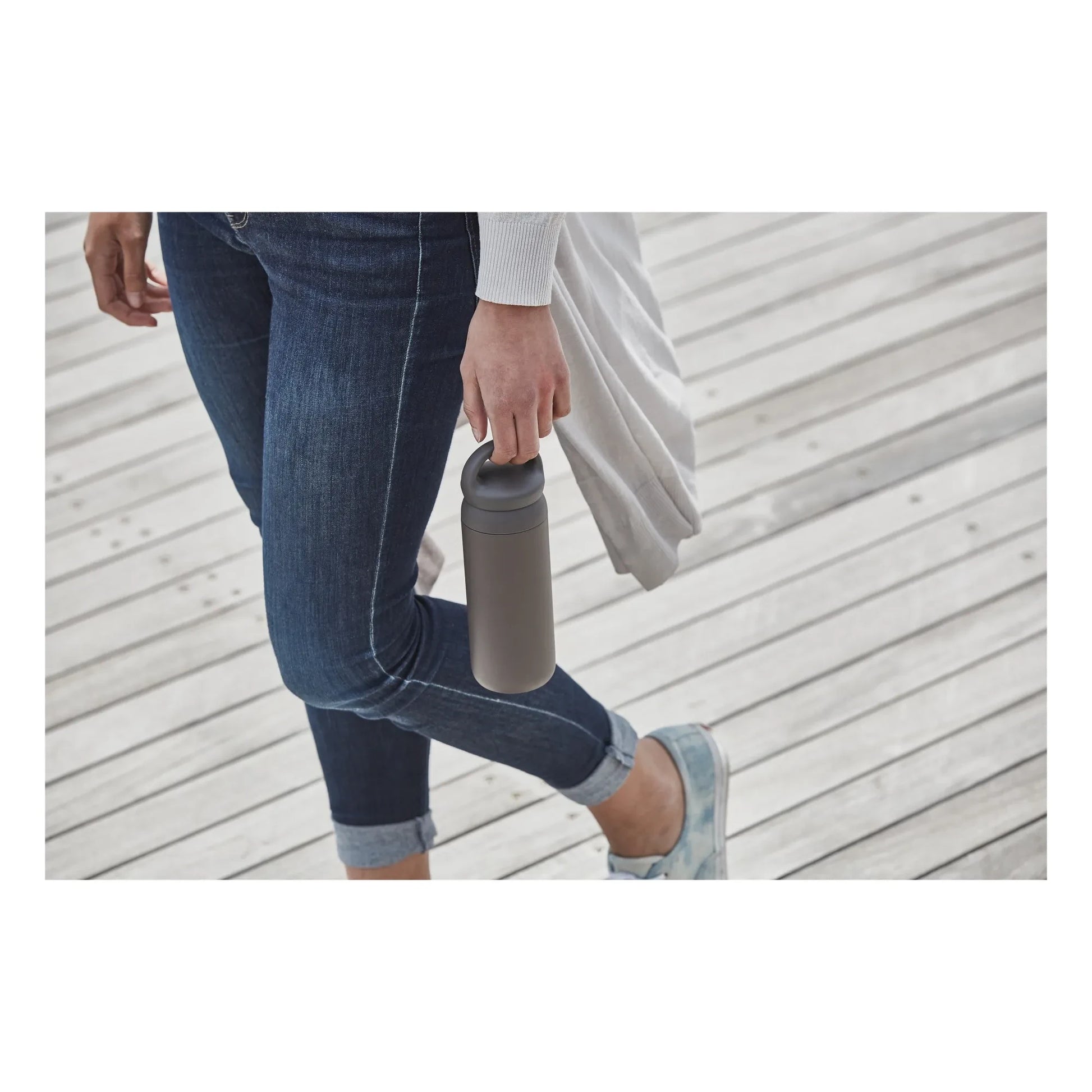 Kinto - Day Off Bottle - 500 ml | Khaki