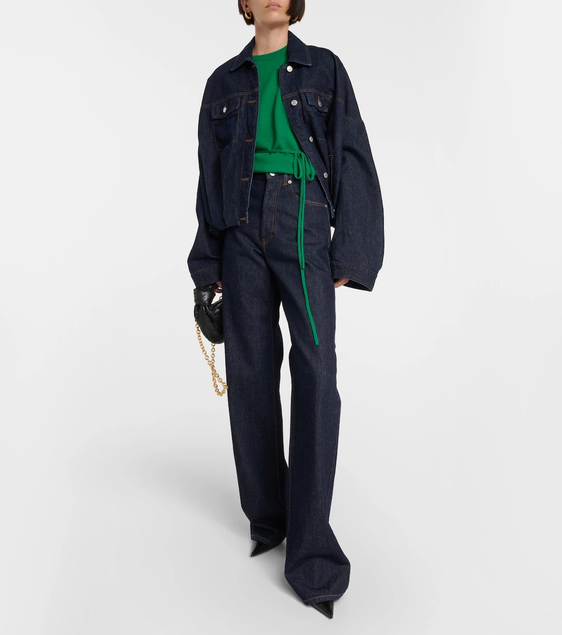 Jardin des Orangers - Belted wool and cashmere sweater