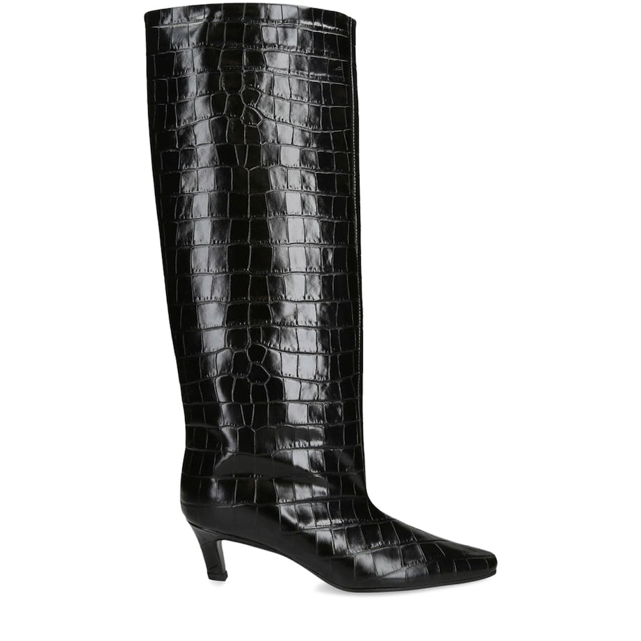 Toteme Black The Wide Shaft Boots 50