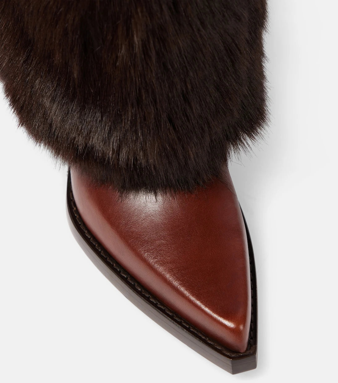 Paris Texas - Leather knee-high boots