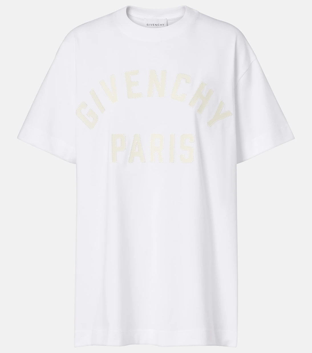 تيشيرت جيرسي قطن بشعار Givenchy - Paris
