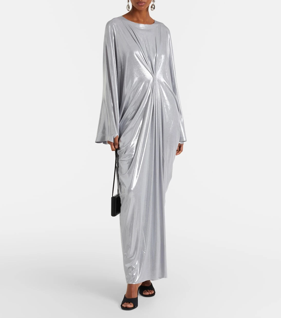 Norma Kamali - Choir lamé kaftan
