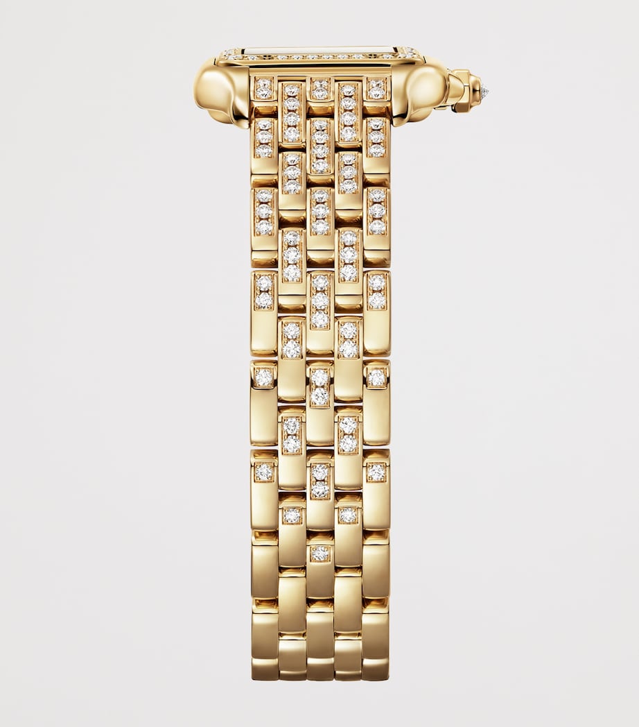 Yellow Gold and Diamond Panthère de Cartier Watch 22mm