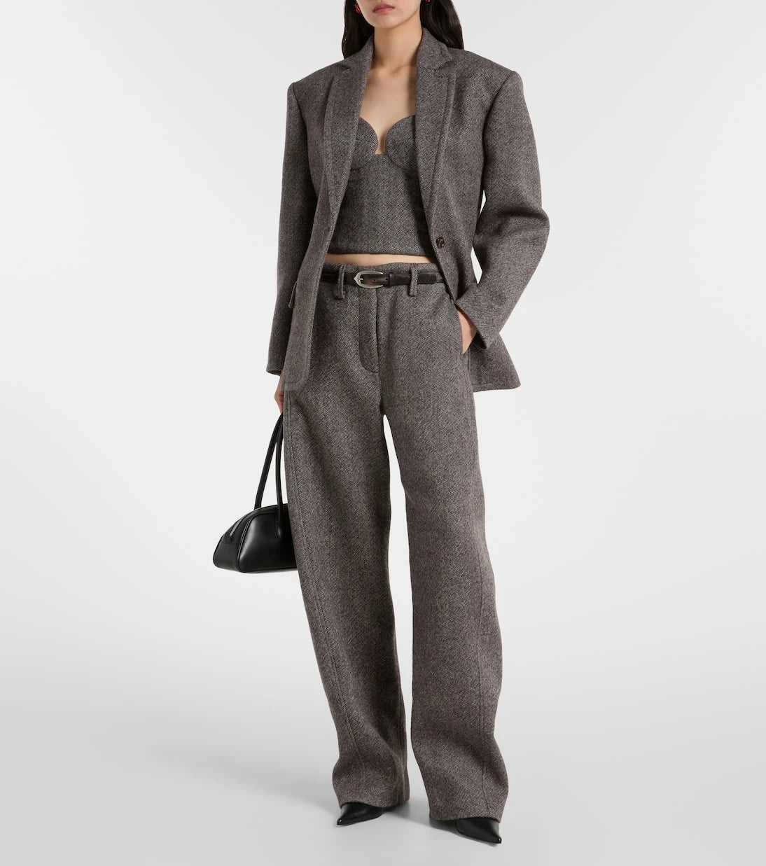 Magda Butrym - Wool-blend corset