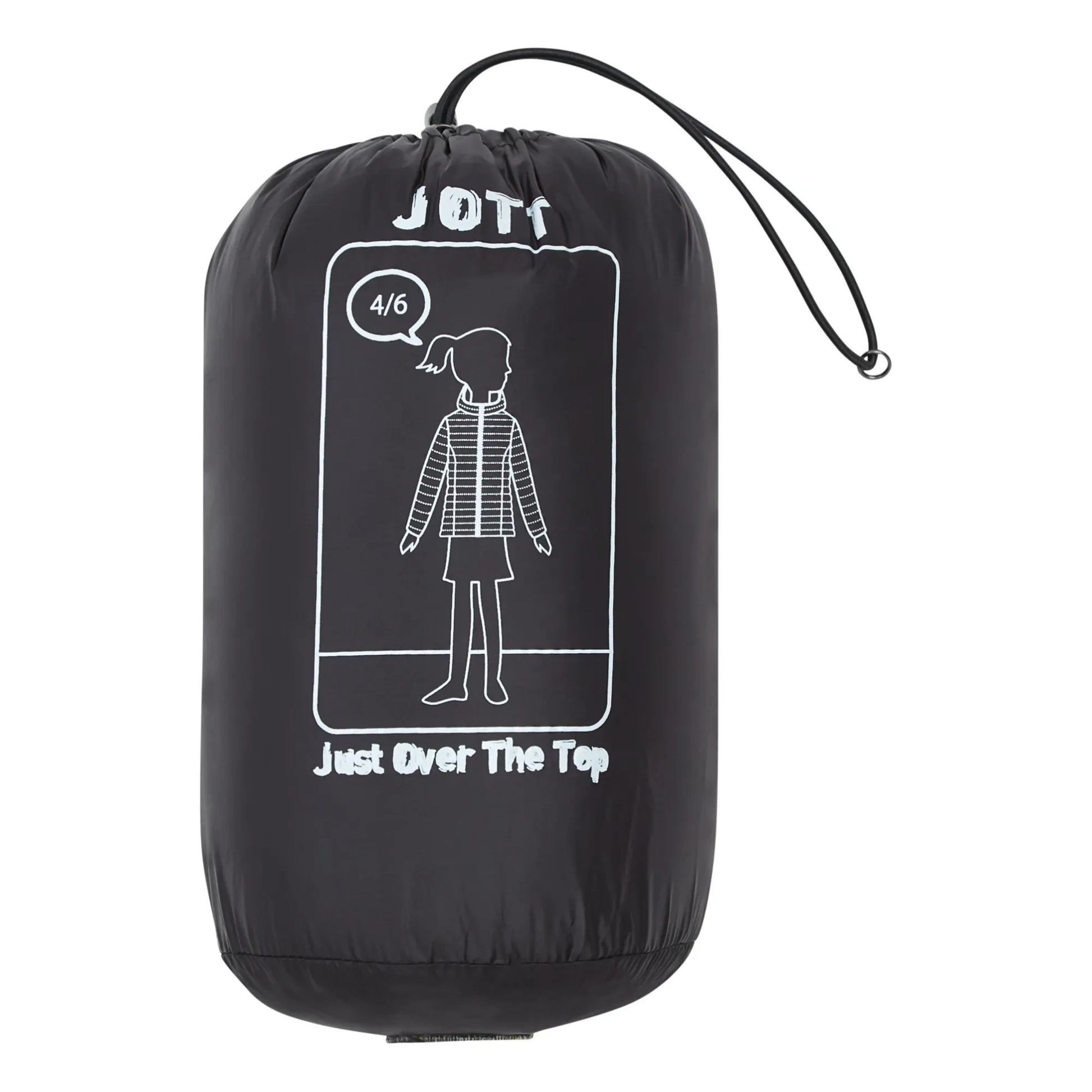 Jott - Carla Hooded Down Jacket | Black