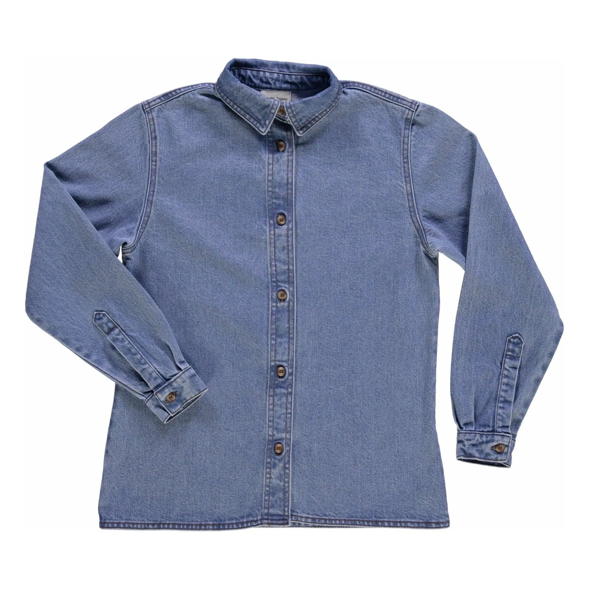 Poudre Organic - Capucine Denim shirt - Women's collection | Light Blue