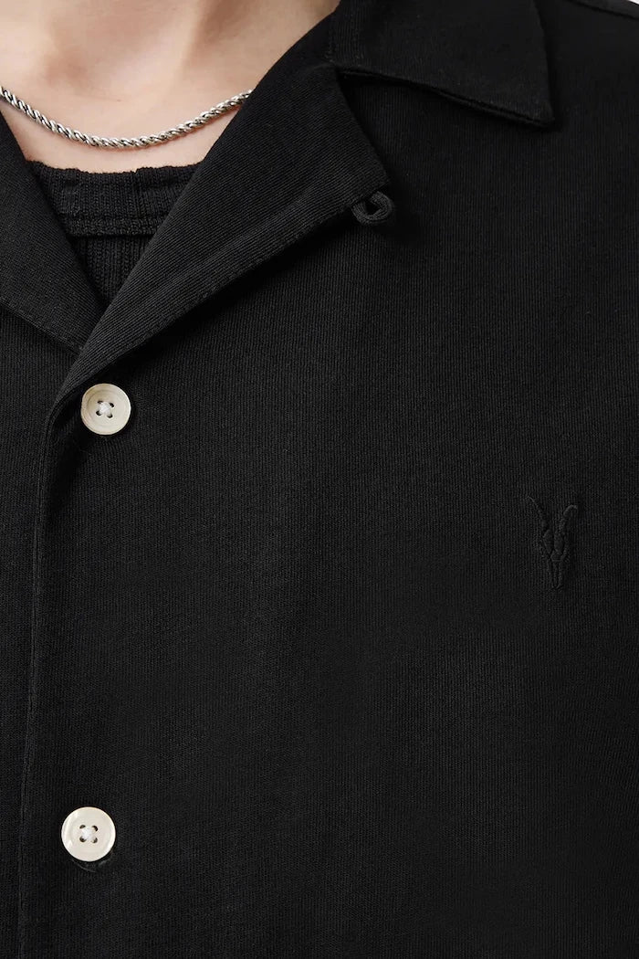 AllSaints риза мъжка от памук HUDSON