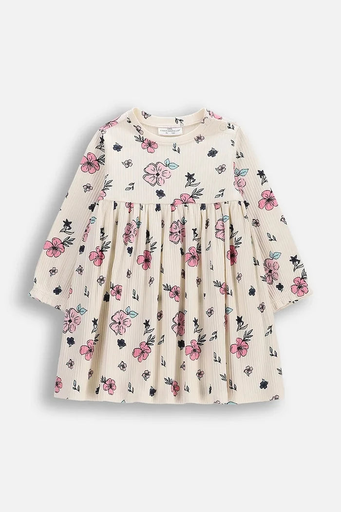 Coccodrillo рокля babydoll от памук