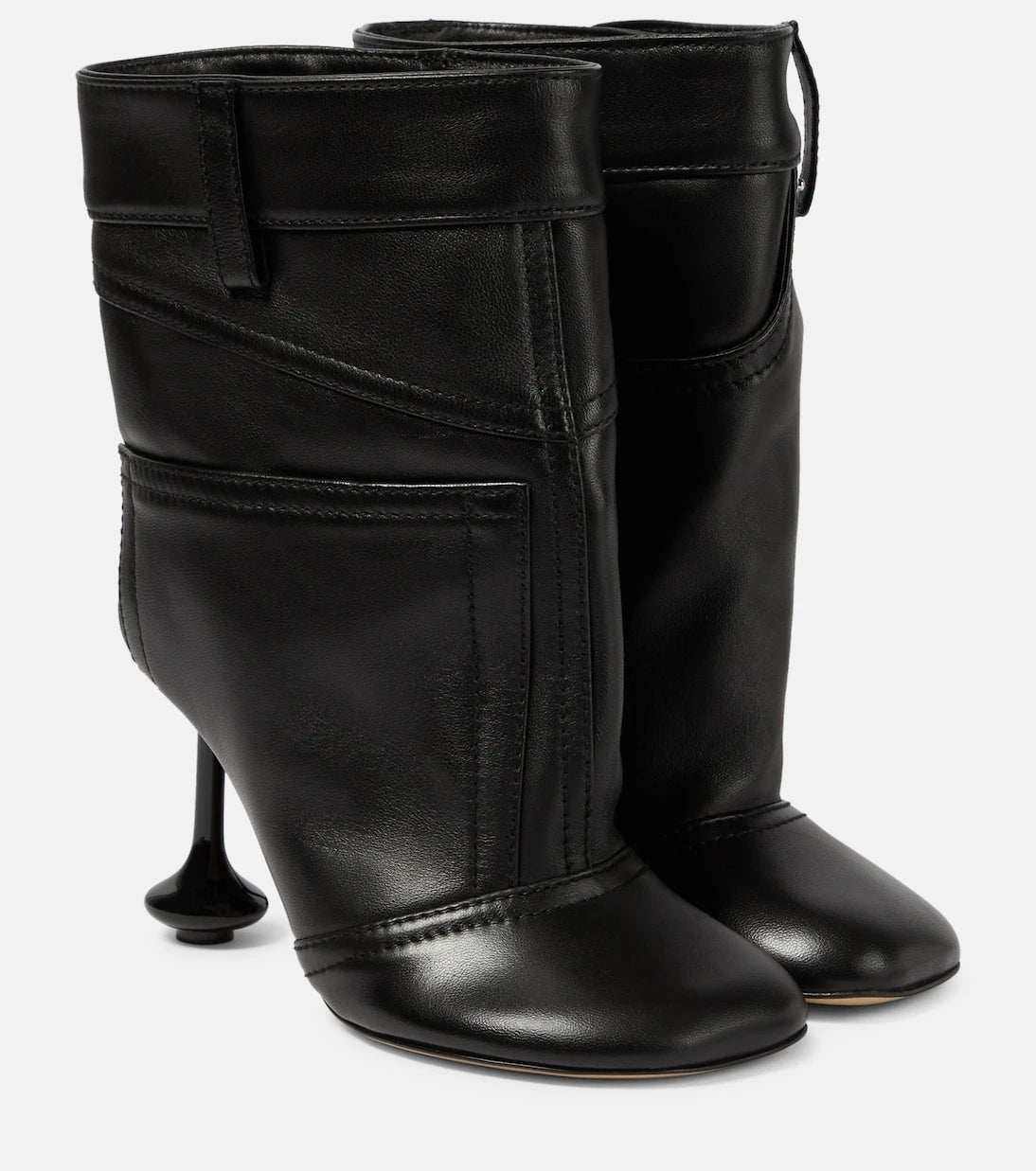 Loewe - Toy leather ankle boots