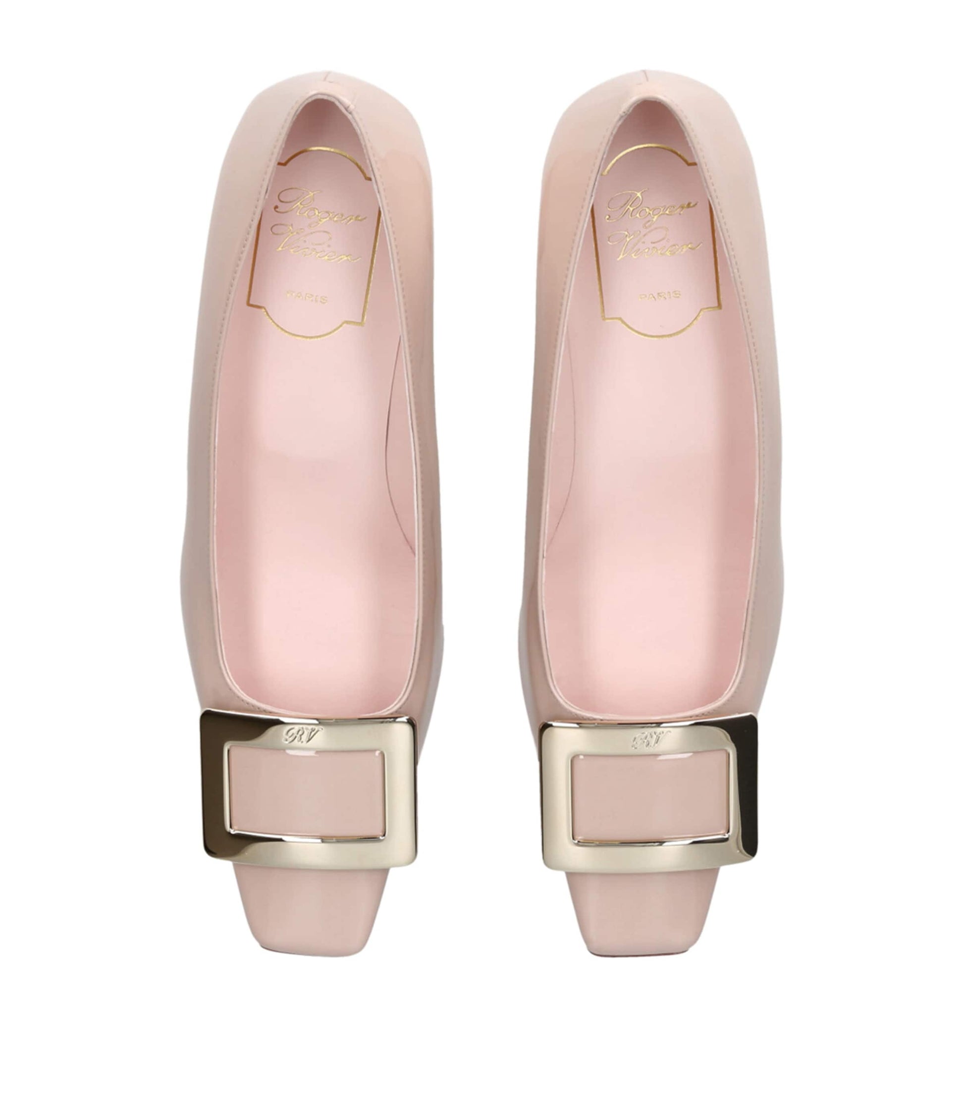 Roger Vivier Nude Belle Vivier Pumps 45
