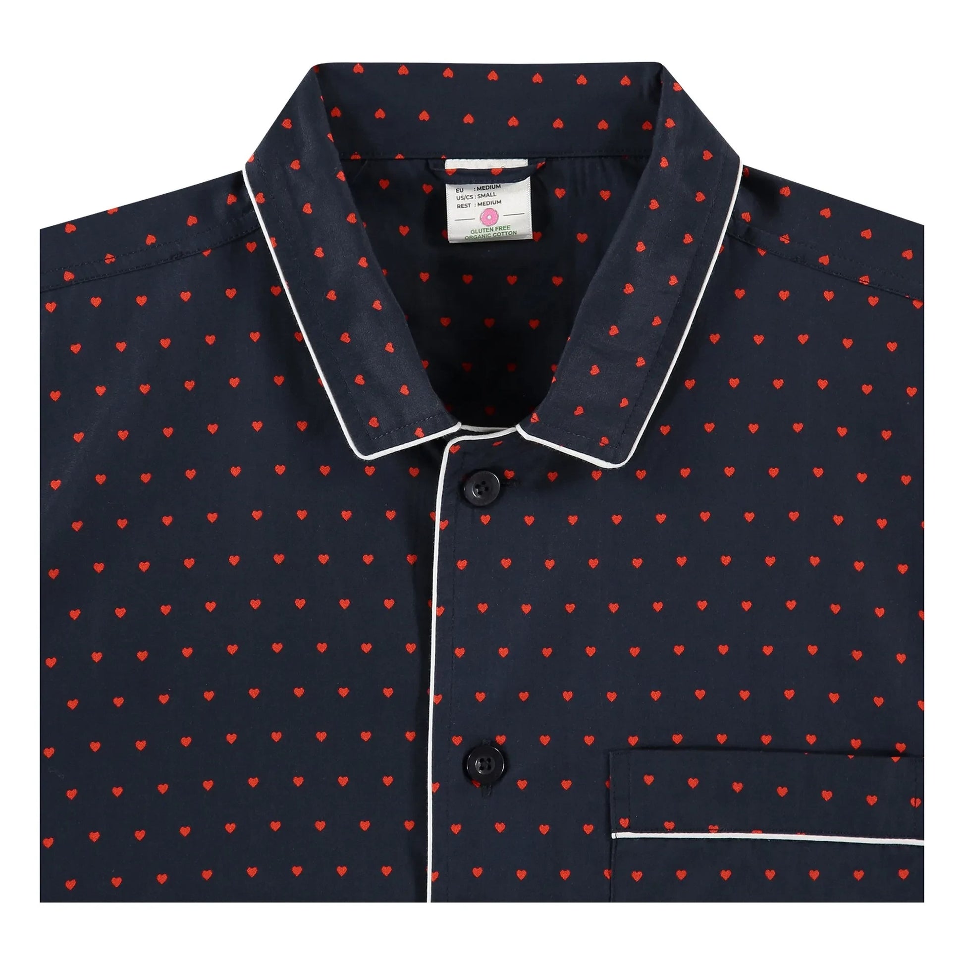 Pockies - Luv Pyjama Shirt | Navy blue
