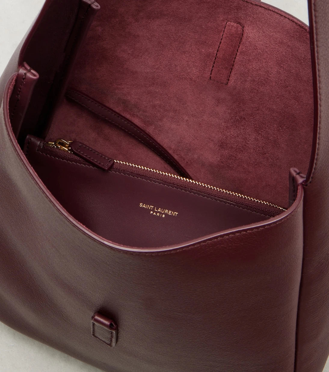 Saint Laurent - Le 5 à 7 Small leather tote bag