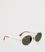 RB3775M Metal Oval Sunglasses