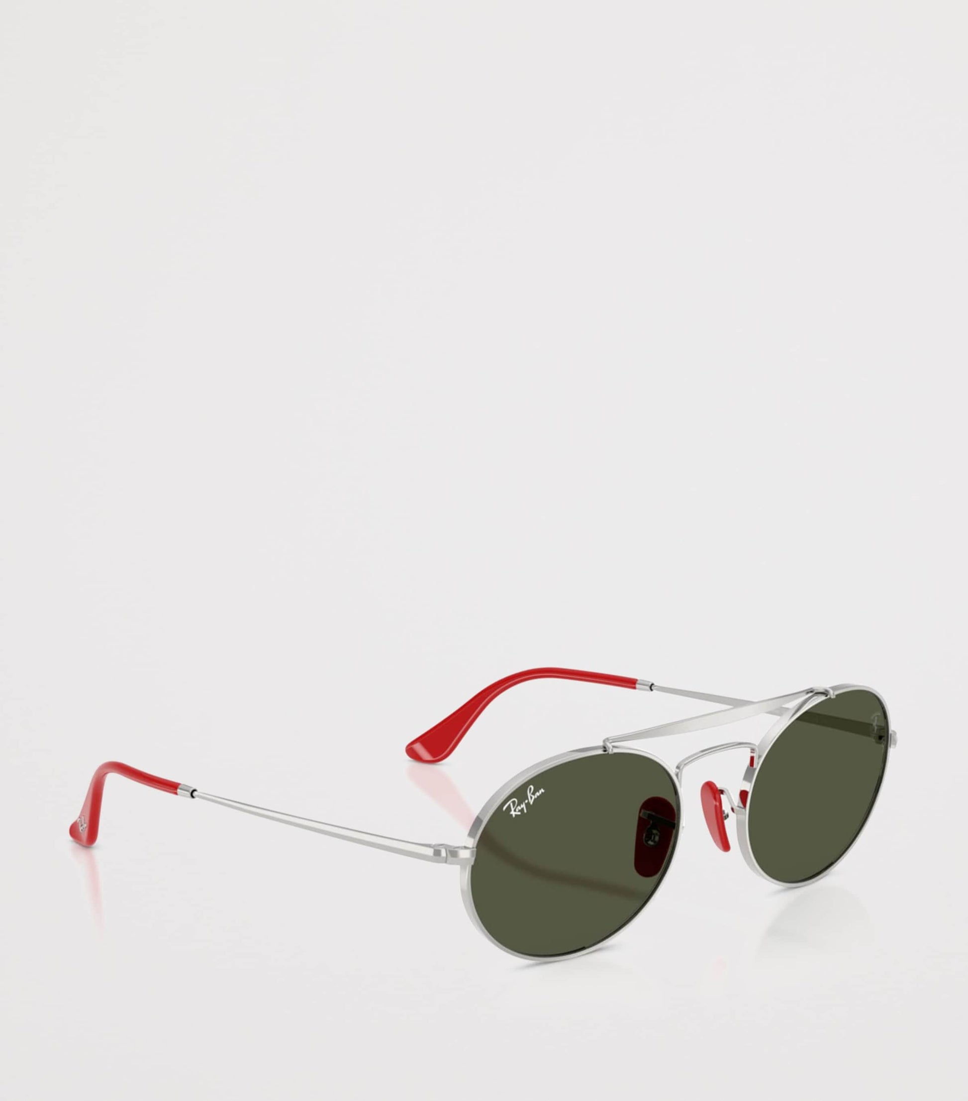 RB3775M Metal Oval Sunglasses