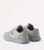 Prada Grey Suede and Re-Nylon Prax 2.0 Sneakers