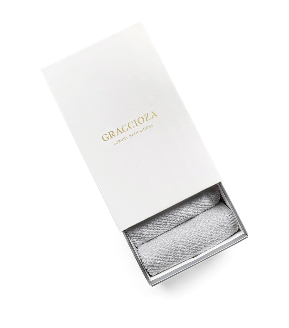 Set of 5 Bee Waffle Washcloths (30cm x 30cm)