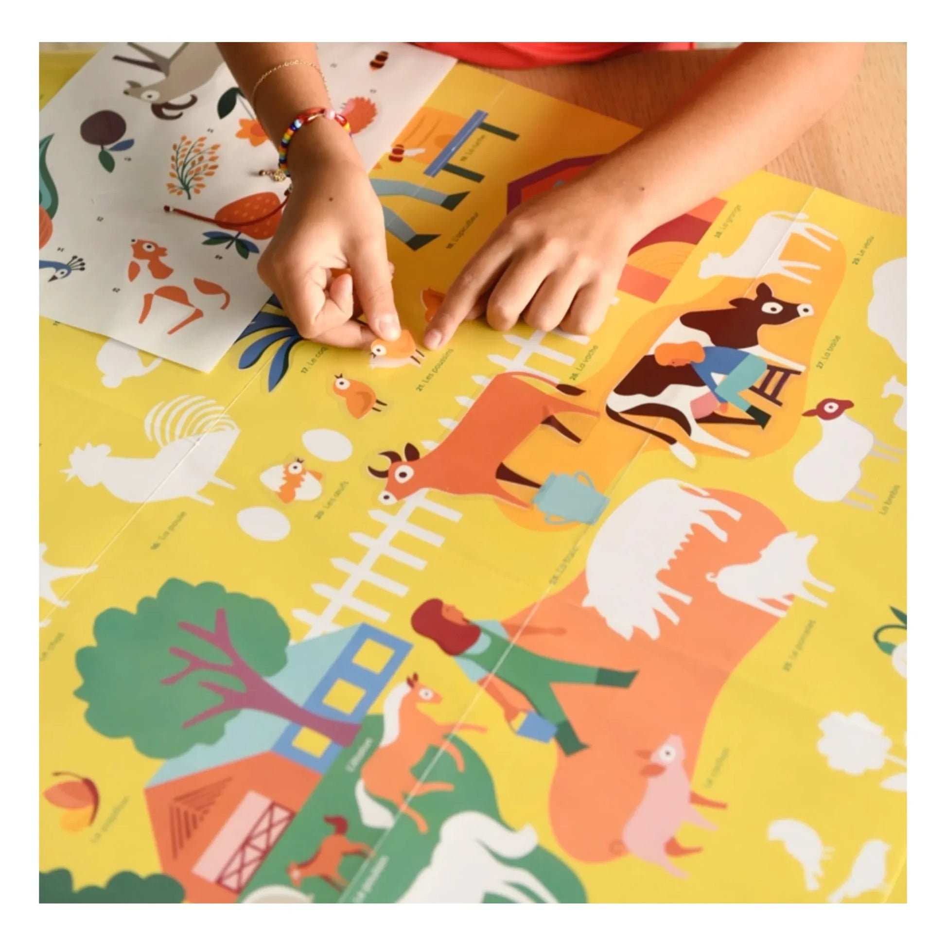 Poppik - Farm Poster and Stickers