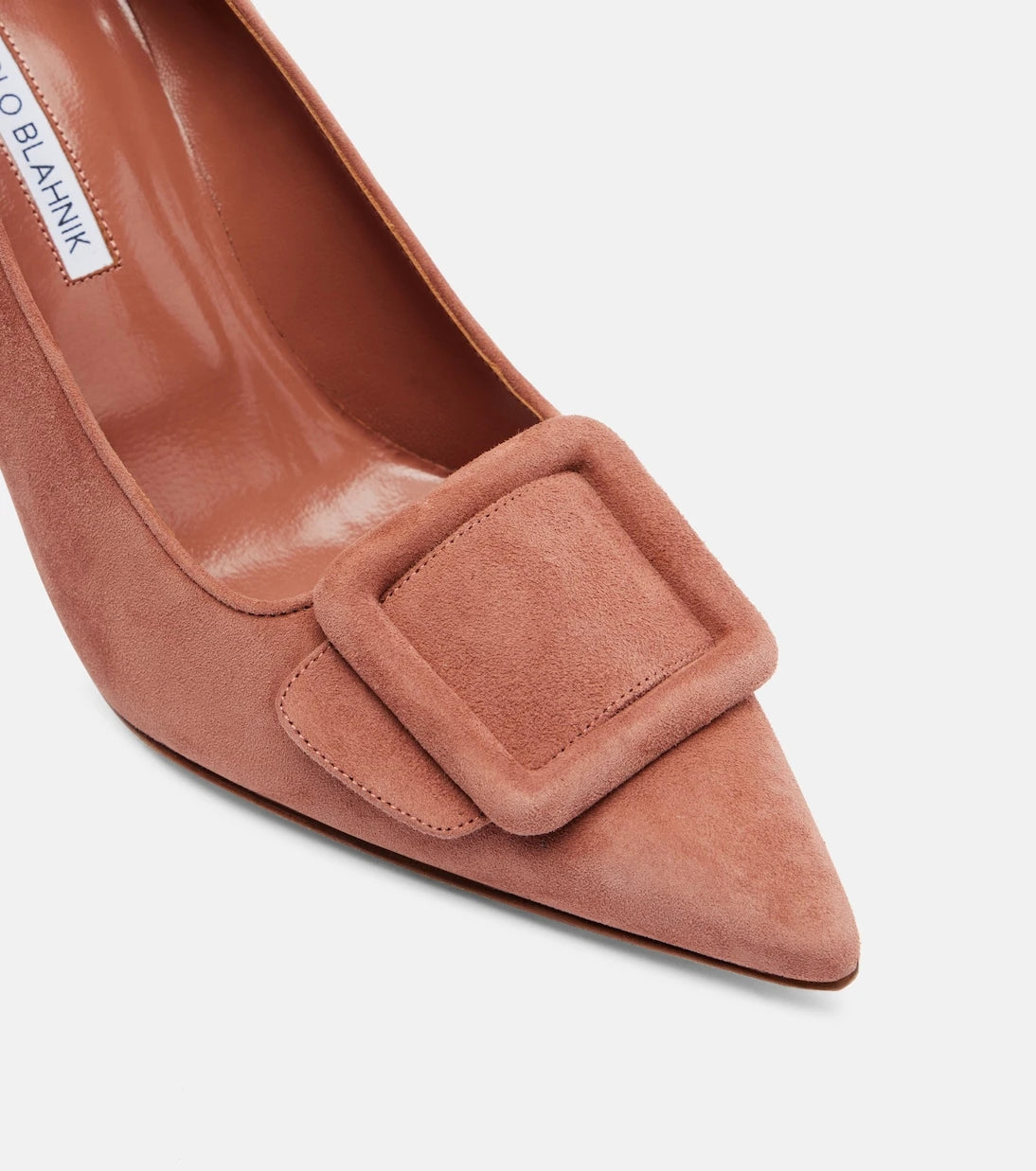 Manolo Blahnik - Maysale 90 suede pumps