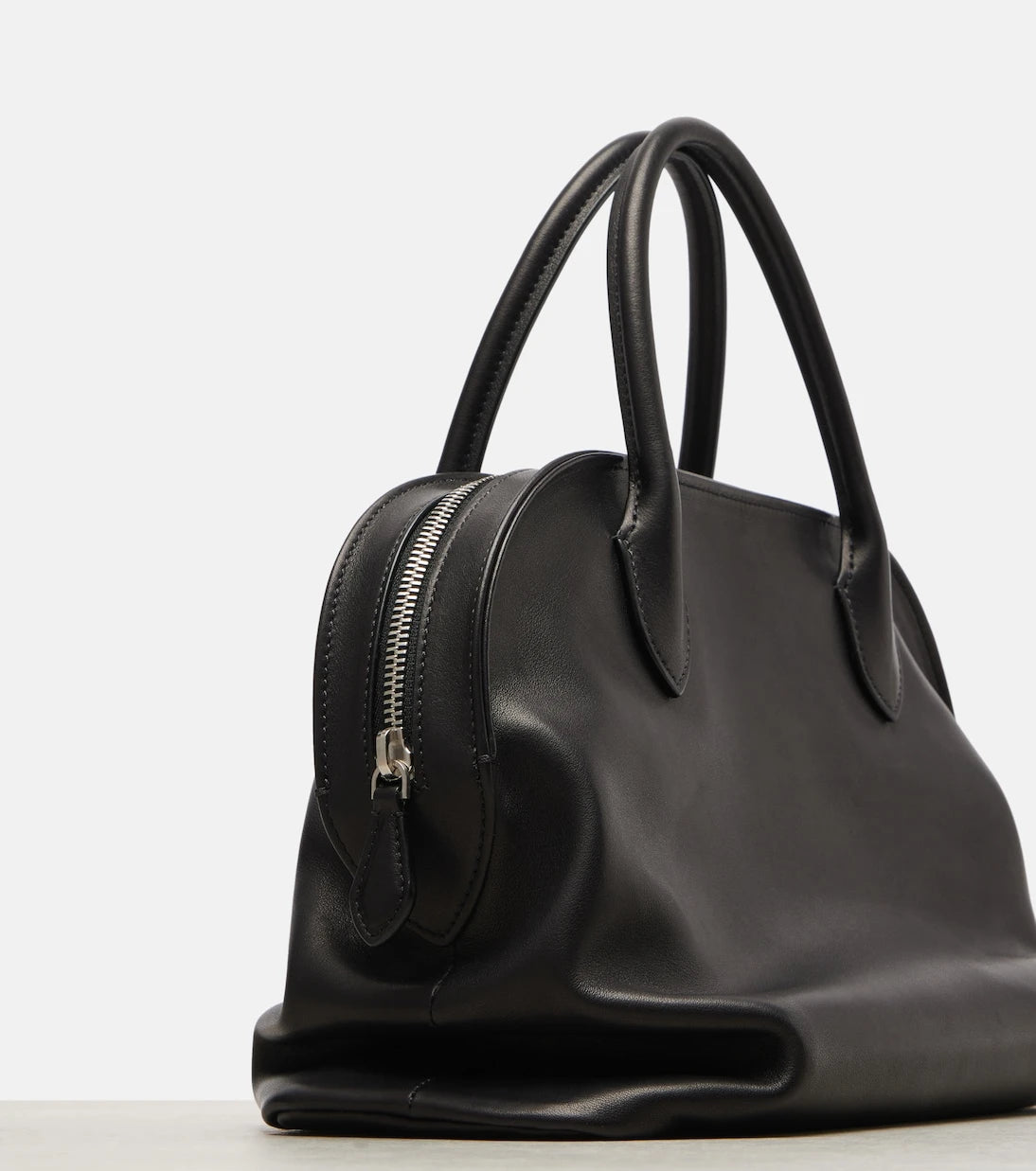 The Row - Agnes leather tote bag