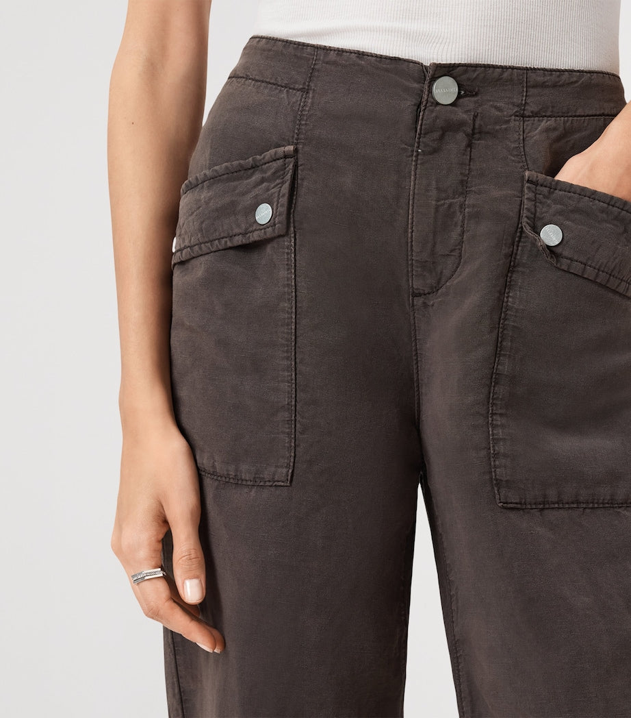 Brown Val Cargo Trousers