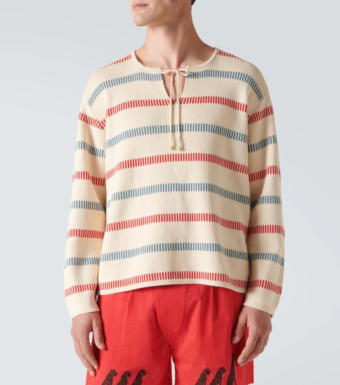 Bode - Bay Stripe cotton sweater