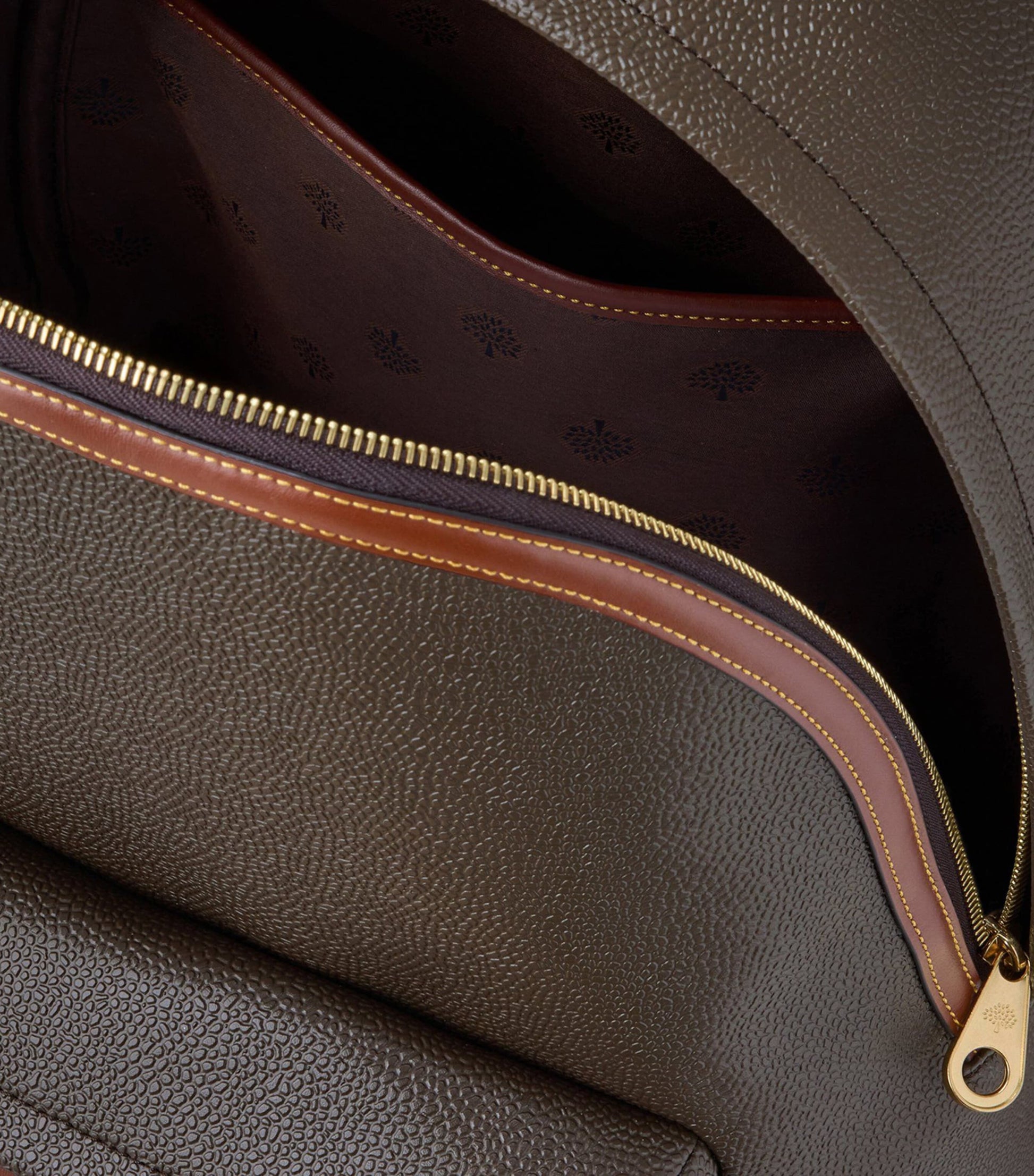 Mulberry Faux Leather Heritage Backpack
