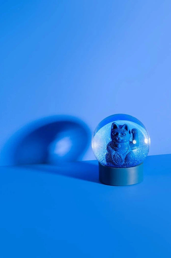 Декорация Donkey Maneki Neko Lucky Globe Blue
