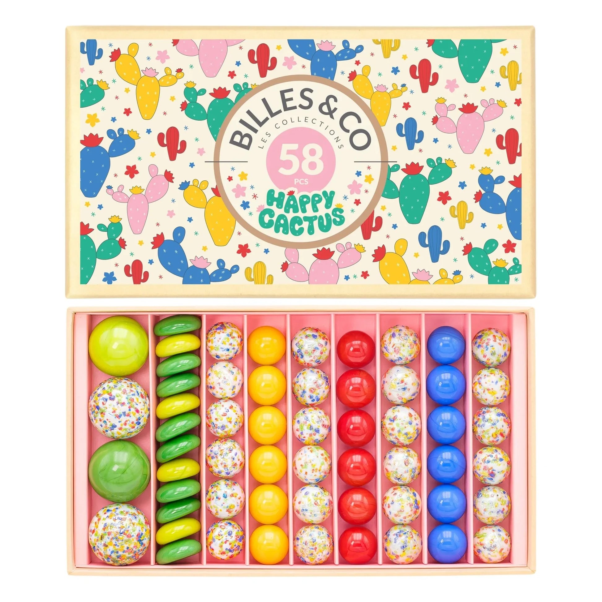 Billes & Co - Set of 58 Cactus balls