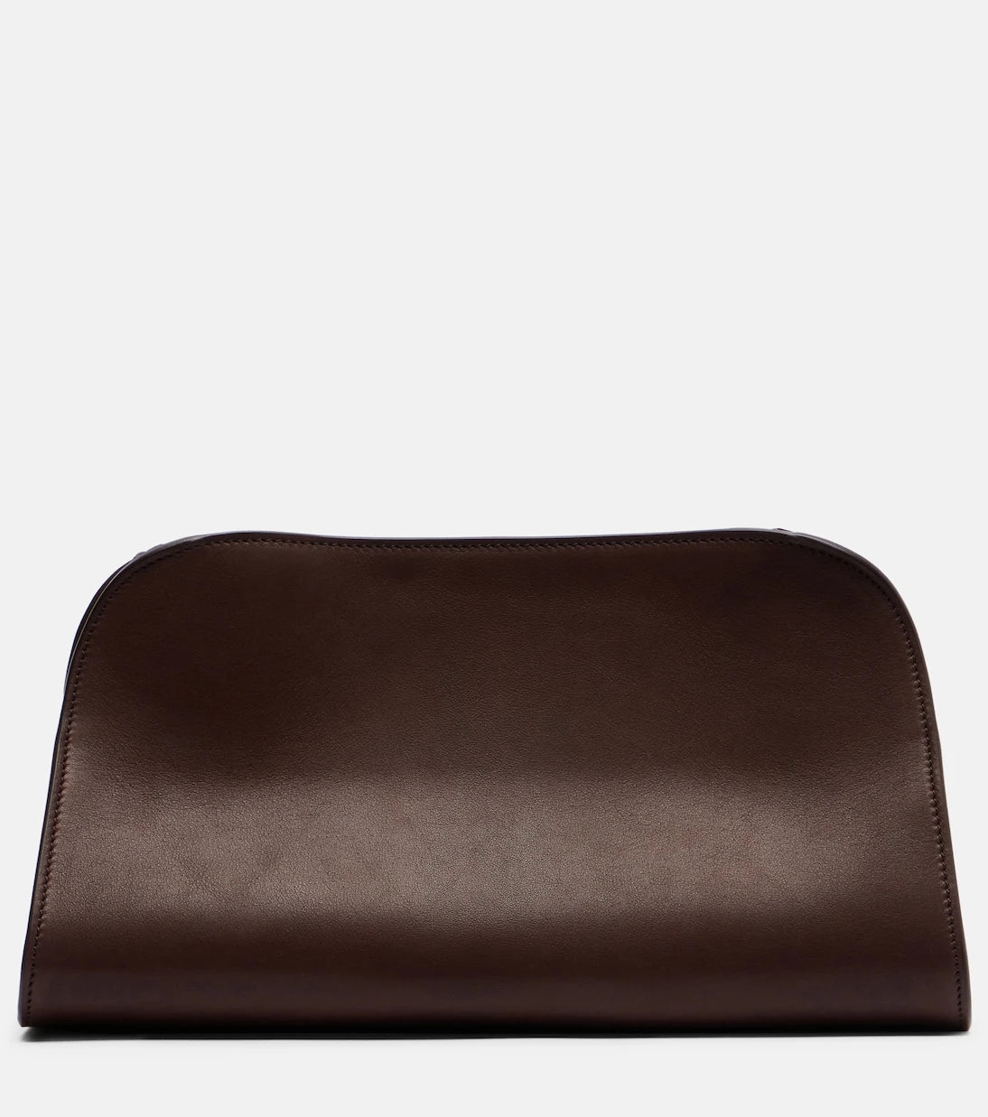 The Row - Peggy Medium leather clutch