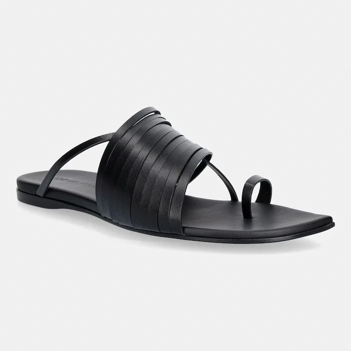 Emporio Armani джапанки дамски от кожа