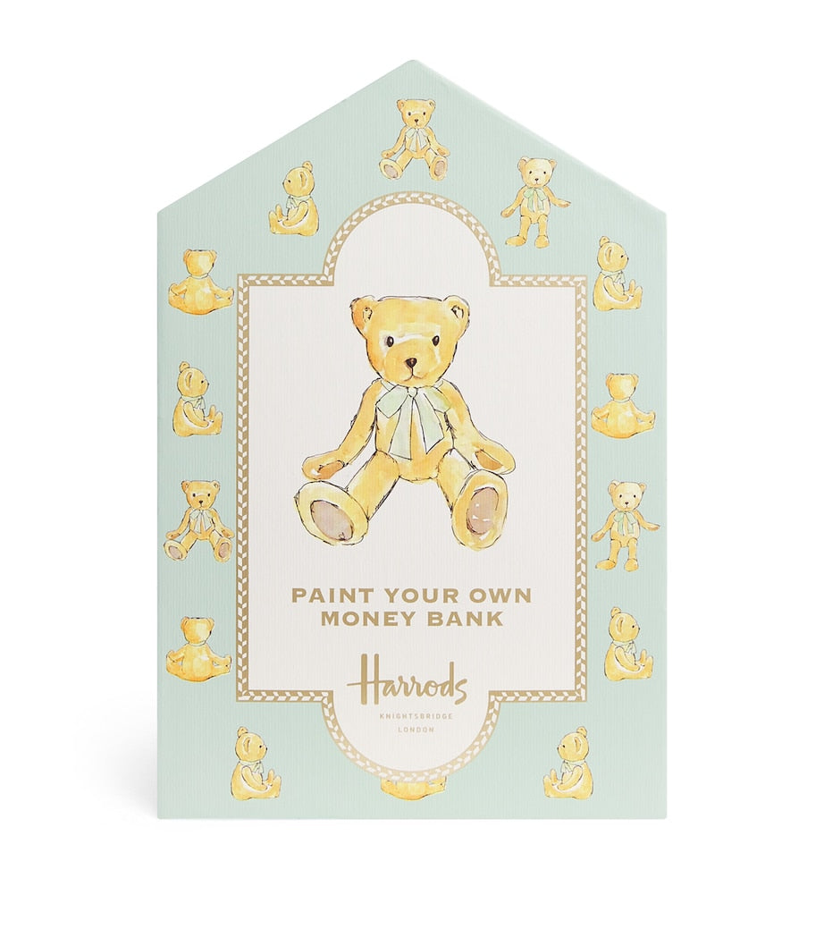 Harrods Bear Paint Your Own Money Bank