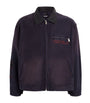 Purple Cotton Moleskin Chapter XII Work Jacket