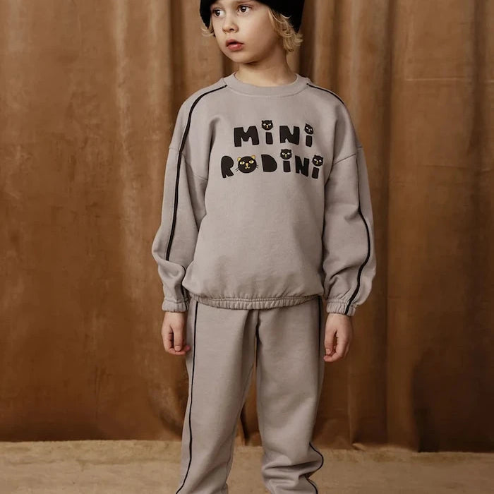 Детски памучен суичър Mini Rodini Mini Rodini Cats