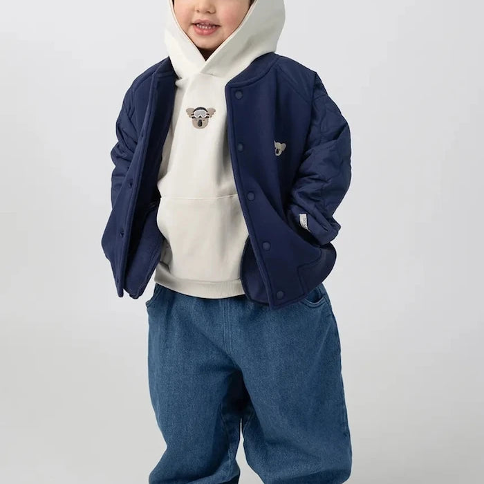 Çocuklar için pamuklu bomber ceket Noal Jacket Koala
