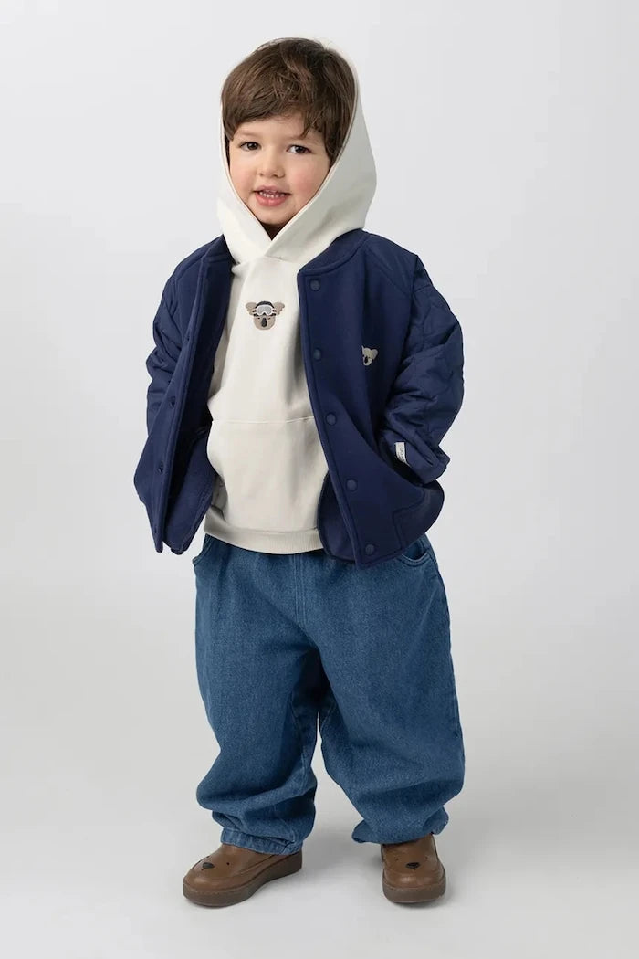 Çocuklar için pamuklu bomber ceket Noal Jacket Koala