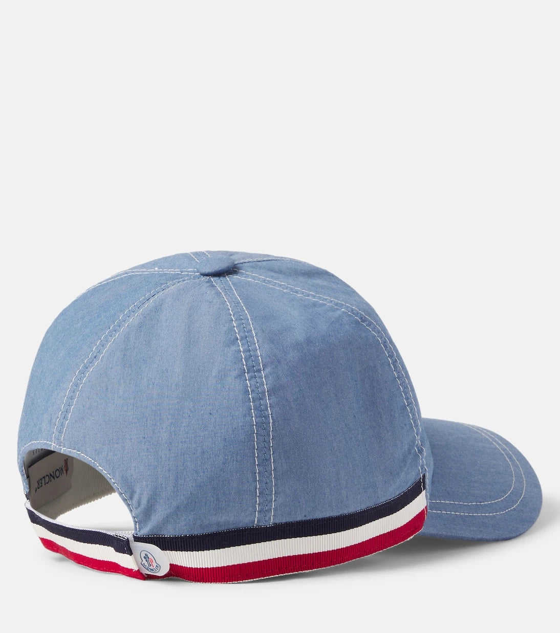 Moncler Enfant - Logo cotton-blend denim baseball cap