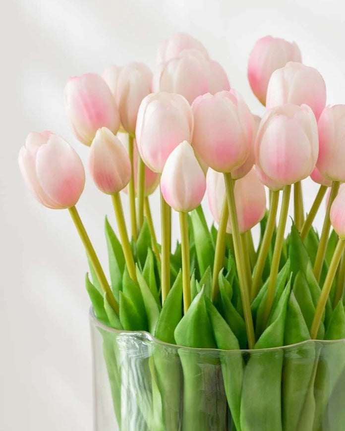 Изкуствени цветя J-Line Bouquet Tulips (7 броя)