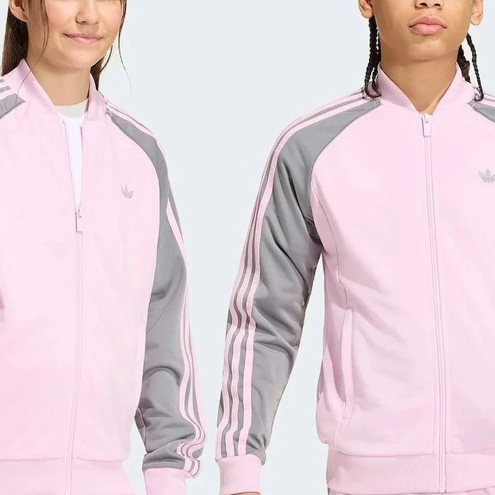 adidas Originals суичър с цип за деца