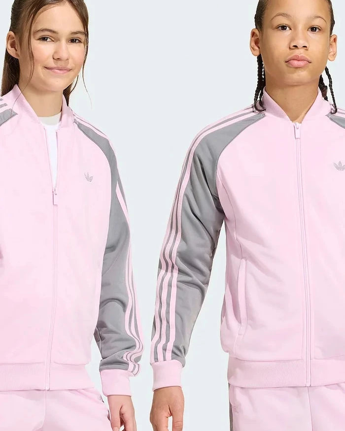 adidas Originals суичър с цип за деца