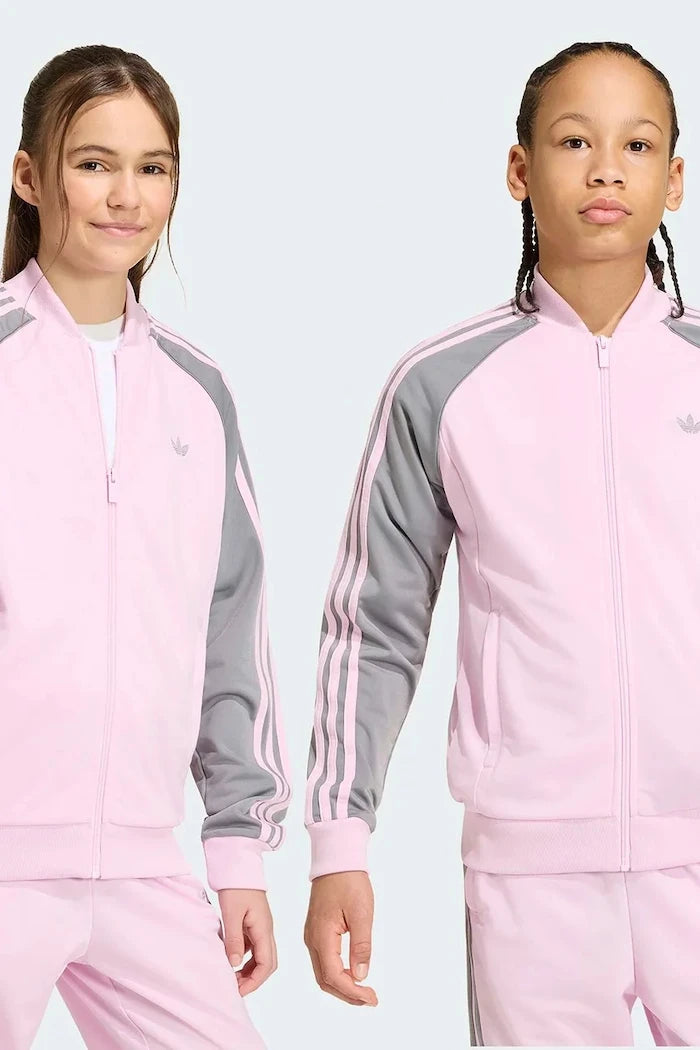 adidas Originals суичър с цип за деца