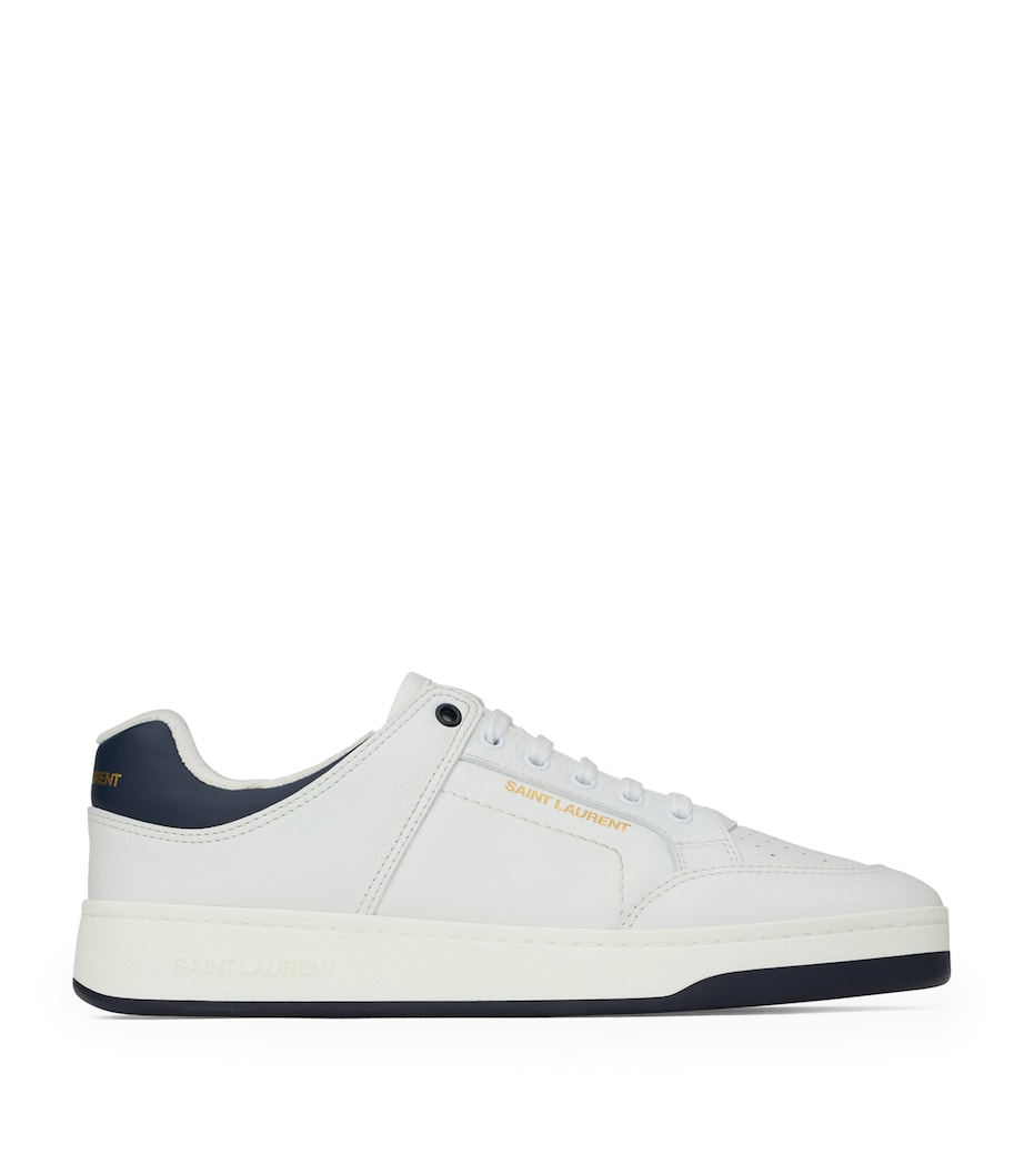 Saint Laurent Leather SL/61 Low-Top Sneakers