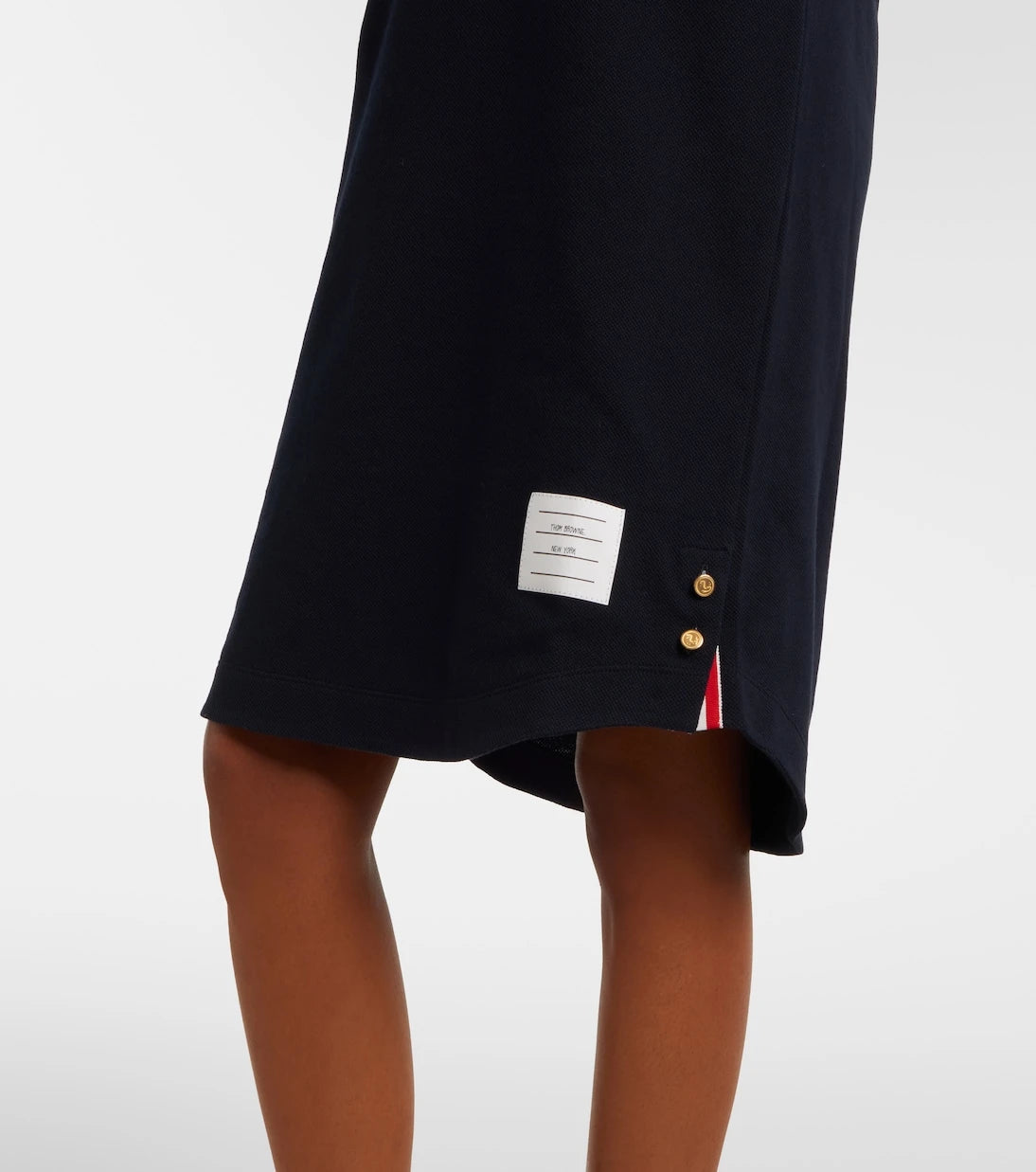 Thom Browne - Dolman cotton T-shirt dress