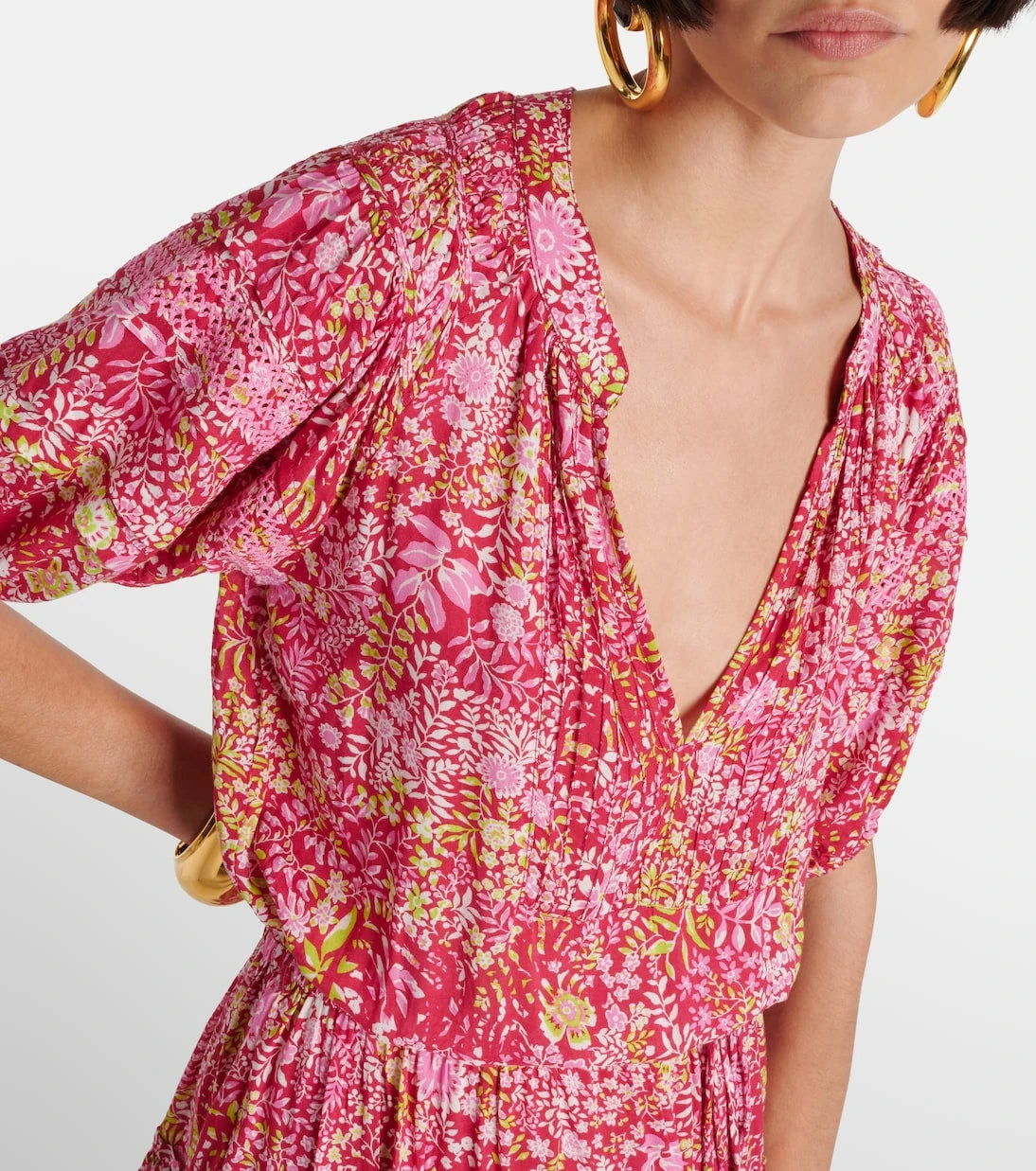 Poupette St Barth - Bona floral minidress