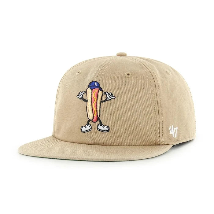 Памучна шапка с козирка 47 brand MLB Los Angeles Dodgers