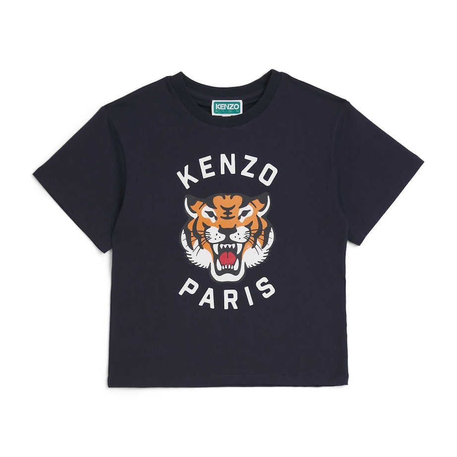 Kenzo Kids Cotton Logo T-Shirt (2-14 Years)
