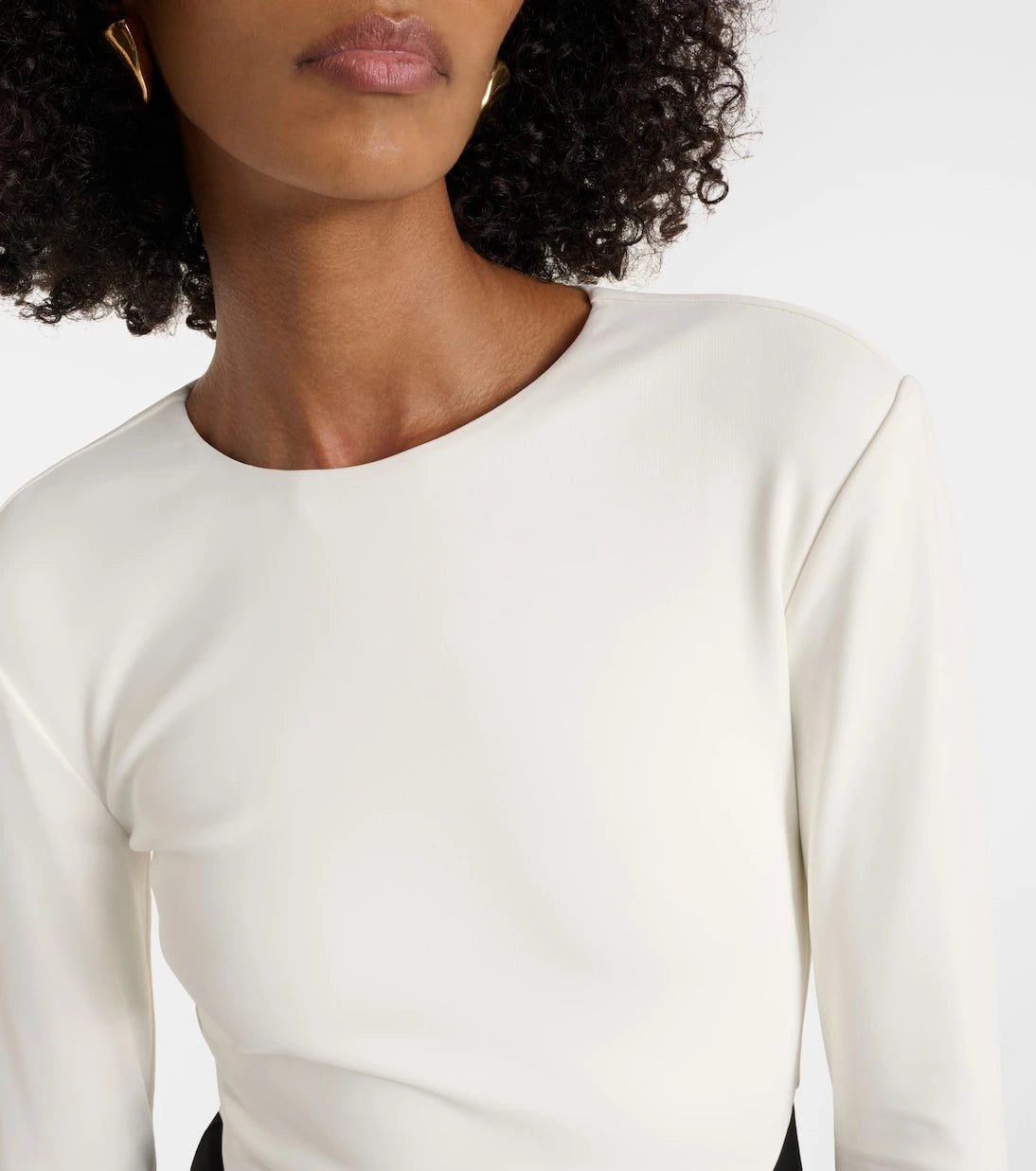 Roland Mouret - Drape jarseli elbise